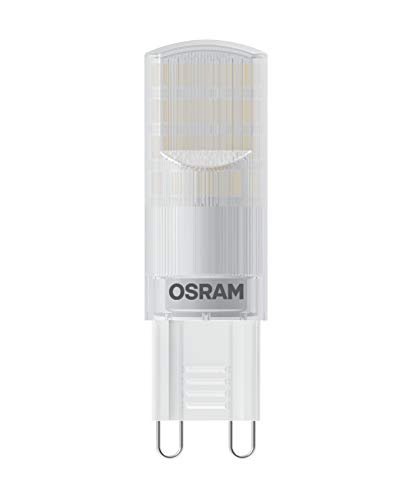 OSRAM Capsula Lampadine LED, 2.6 W Equivalenti 28 W, Attacco G9, Luce Calda 2700K, Confezione da 9 Pezzi