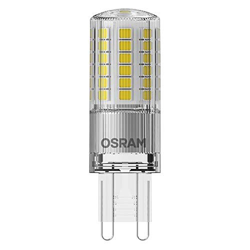 OSRAM LED PIN G9 LED PIN G9, Lampada LED: G9, 4.80 W = Equivalente a 48 W, Bianco Caldo, 2700 K, Chiaro, Taglia Unica