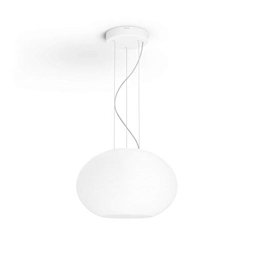 Philips Lighting Hue Flourish White and Color Ambiance Lampada da Sospensione LED Integrato, con Bluetooth, Connessa, 31 W, Bianco