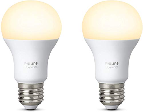 Philips Lighting Lampadine LED E27, 9 W, Luce Calda, Bianco, 2 Pezzi