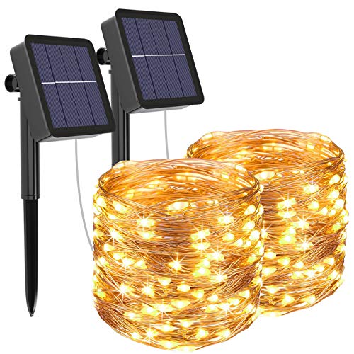 50/100/200 LED Energia Solare Giardino Lucine Festa di correzione all'aperto impermeabile 