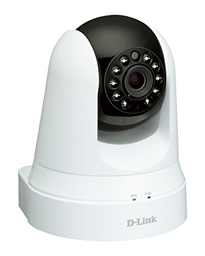 D-Link DCS-5020L Videocamera di Sorveglianza Wireless N, Funzionalità Range Extender, Motorizzata, Rilevatore di Movimenti e Suoni, VGA + Repeater