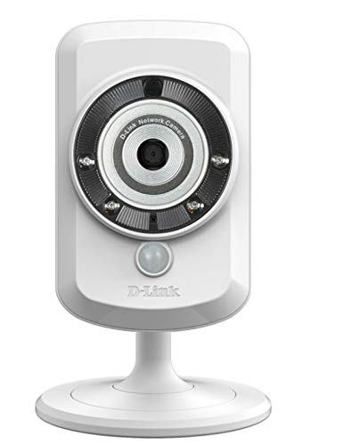 D-Link DCS-942L Videocamera di Sorveglianza, Wi-Fi N, Visore Notturno, Rilevatore di Movimenti e Suoni, Notifiche Push per Smartphone