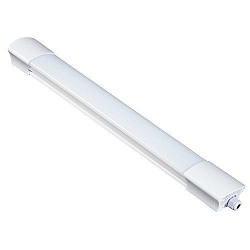 Electraline 65060 Barra Luminosa LED da Esterno, Plafoniera da Giardino, Bianco