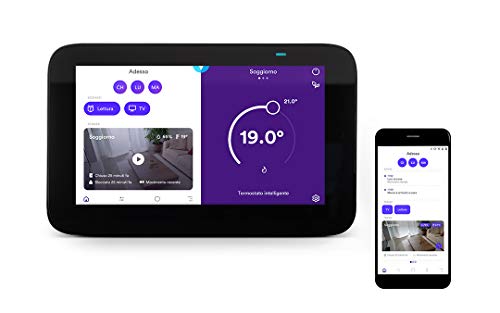 Homix - Smart Home Hub con Alexa Integrata + Termostato Intelligente (riscaldamento autonomo)