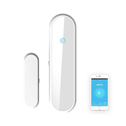 Lilon ZigBee Smart Life Sensore per porta intelligente Allarme antifurto Sensore per finestra Rilevatore di allarme magnetico per porta Sensore magnetico indipendente