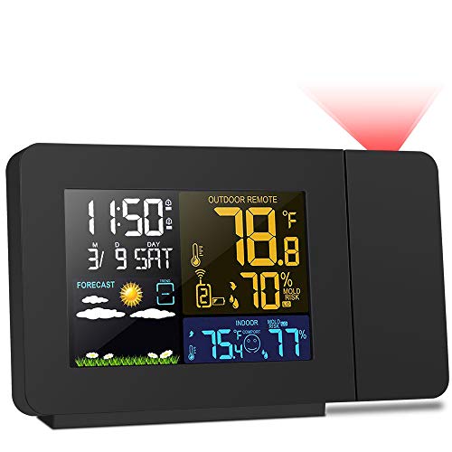 Sveglia Digitale Con Display LCD Antiappannamento, Luci Morbide E Funzione Snooze Per Camera Da Letto O Dormitorio