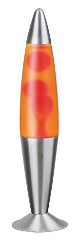 Lampada lavica Lollipop E14 G45, 1 x max. 25 W (arancione/rosso)