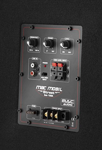 Mac Audio Mac Mobil Street 108 A - Subwoofer attivo compatto con amplificatore digitale