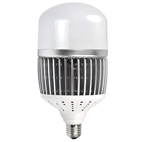 MENGS CL-Q50W Alto Lumen E27 50W bianco neutro 4000K 6500lm AC 85–265V LED industria lampada di ricambio per 400W lampade alogene in alluminio finto + PC copertura