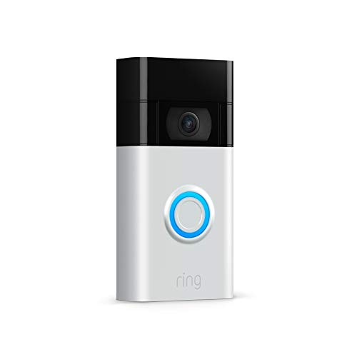 Nuovo Ring Video Doorbell | Videocitofono con video in HD a 1080p, rilevazione avanzata del movimento e facile installazione (Seconda Generazione)