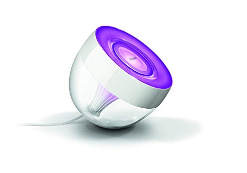 Philips Lighting Iris, Lampada da Tavolo Connessa, compatibile con Alexa, Google Home, Apple Home Kit