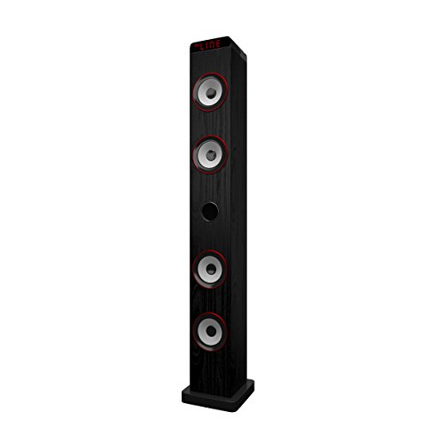 Primux TW01 – Torre audio con Bluetooth, 30 W, FM, colore: nero