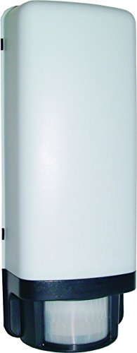 Smartwares 10.020.76 Applique da Esterno con Sensore di Movimento, Plastica, Grigio, halogen, elettrico