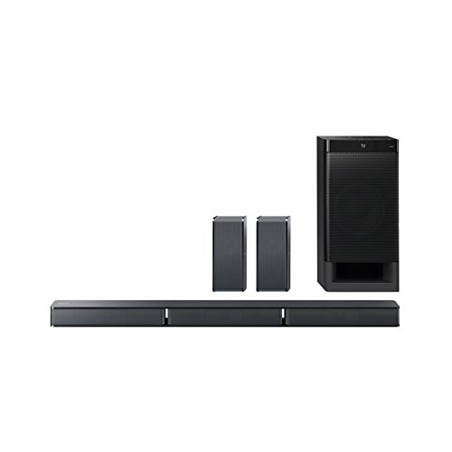 Sony HT-RT3 - Sistema Home Cinema 5.1 Soundbar + Subwoofer + 2 Speaker posteriori, USB, NFC, Bluetooth, ClearAudio+, 600W, Nero