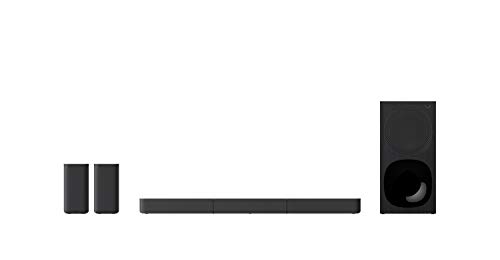 Sony HT-S20R – Soundbar TV a 5.1 canali, Dolby Surround, con Subwoofer cablato e Speaker posteriori (Nero)