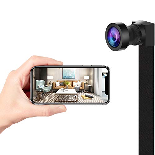 Supoggy Mini WIFI Hidden Spy Camera Telecamera Spia 【 HD 4K 】con Batteria Integrata da 750mAh Registrazione video e Rilevamento del Movimento