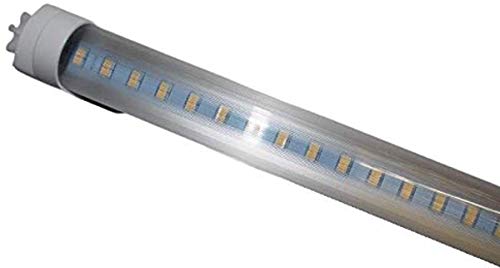 Tubo fluorescente a LED T8, lunghezza: 43,5 cm (435 mm), potenza: 7 W, Lumen: 900 lm, colore della luce: 4500 K, purezza del colore: CRI > 80, diametro da 26 mm, con presa G13 prisma, non richiede alcuno starter