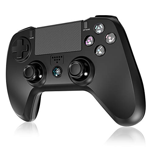 TUTUO Controller PS4, Wireless Joystick per Playstation 4, Bluetooth Controller di Gioco Senza Fili con Joypad del Dualshock per PS4 Slim/PRO/PC