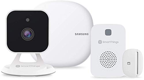 Vodafone V-Home by Safety Starter Kit Videocamera, Sensore, Sirena e Hub SmartThings per la Casa
