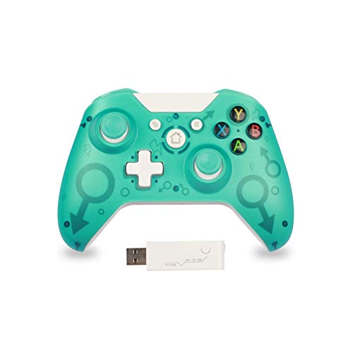 Wireless Controller per Xbox One 2.4G Controller Bluetooth senza Fili per Xbox One/Xbox Series X/PS3/PC Design Ergonomico Joystick per PC Doppia Vibrazione