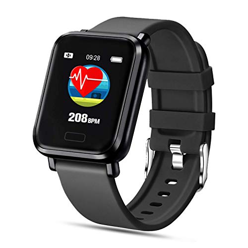 FENHOO Smartwatch Orologio Fitness Tracker Uomo Donna, Smart Watch Impermeabile IP68 con Saturimetro, Misuratore Pressione, Cardiofrequenzimetro da Polso, Sportivo Activity Tracker per Android iOS