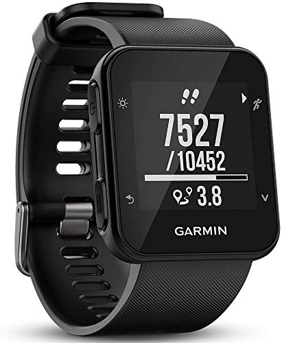 Garmin Forerunner 35 GPS Running Watch con Sensore Cardio al Polso, Connettività Smart e Monitoraggio Attività Quotidiana, iPhone/Android, Nero