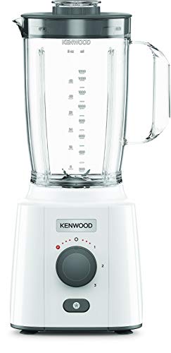 Kenwood BLP41.A0WH Frullatore, 650 W, 2 Litri, plastica, Bianco e Grigio