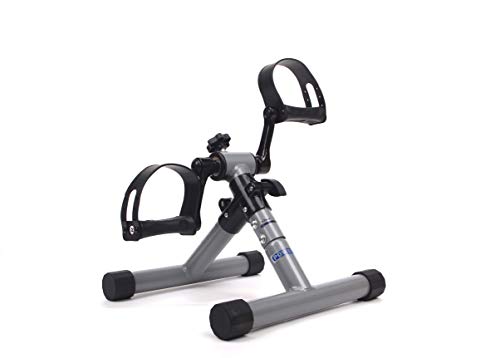 MINI BIKE POWERLEGS® - Mini cyclette per braccia e gambe, in acciaio, compatta pieghevole portatile - Esercizio per le gambe per migliorare la circolazione - Pedaliera - Riabilitazione - Fisioterapia
