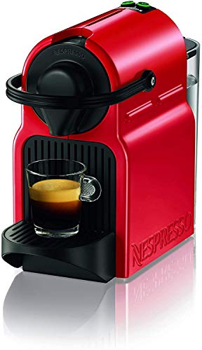 Nespresso Inissia Macchina per caffé espresso, a capsule, 1260 W, 0.7 L, Rosso (Ruby Red)