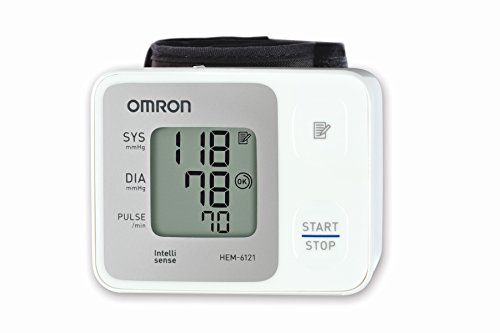 Omron RS2 Misuratore di Pressione da Polso Digitale, Sensore di Irregolarità Battito Cardiaco, 30 Misurazioni in Memoria
