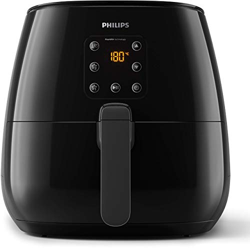Philips Airfryer XL HD9260/90 Friggitrice ad aria, 1900W, capacità 1,2 Kg, Con schermo digitale