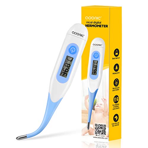 Termometro digitale impermeabile per bambini - Termometro orale assiale rettale professionale perneonato