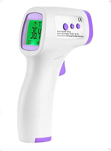 Termometro infrarossi – Termoscanner con display digitale – Pistola laser frontale e corpo a distanza per bambino adulto professionale