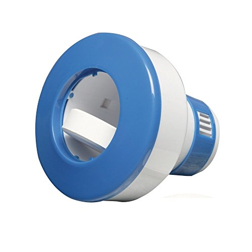 Dispenser Galleggiante Per Pastiglie Di Cloro Da Piscina, Con Promemoria E 3 Regolazioni, Arancione, Misura S
